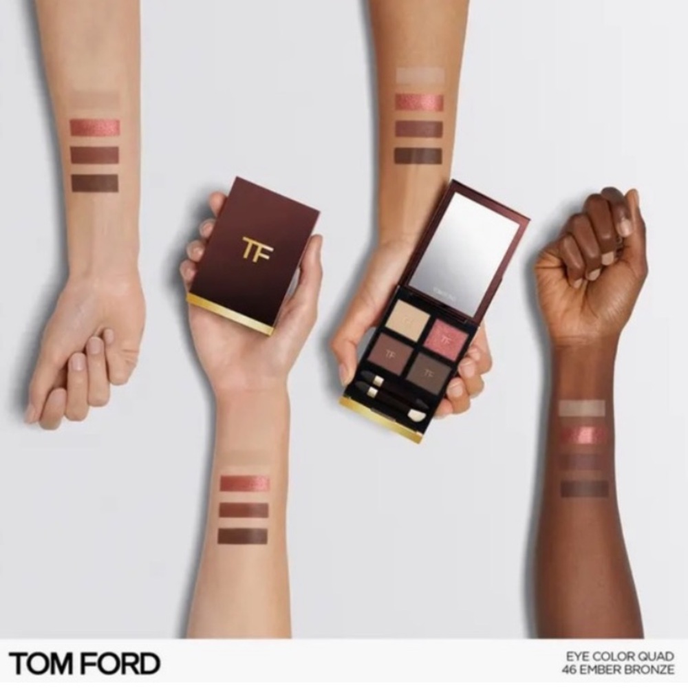 Tom Ford Eye Color Quad Crème Eyeshadow Palette #46 Ember Bronze - Picture 4 of 9
